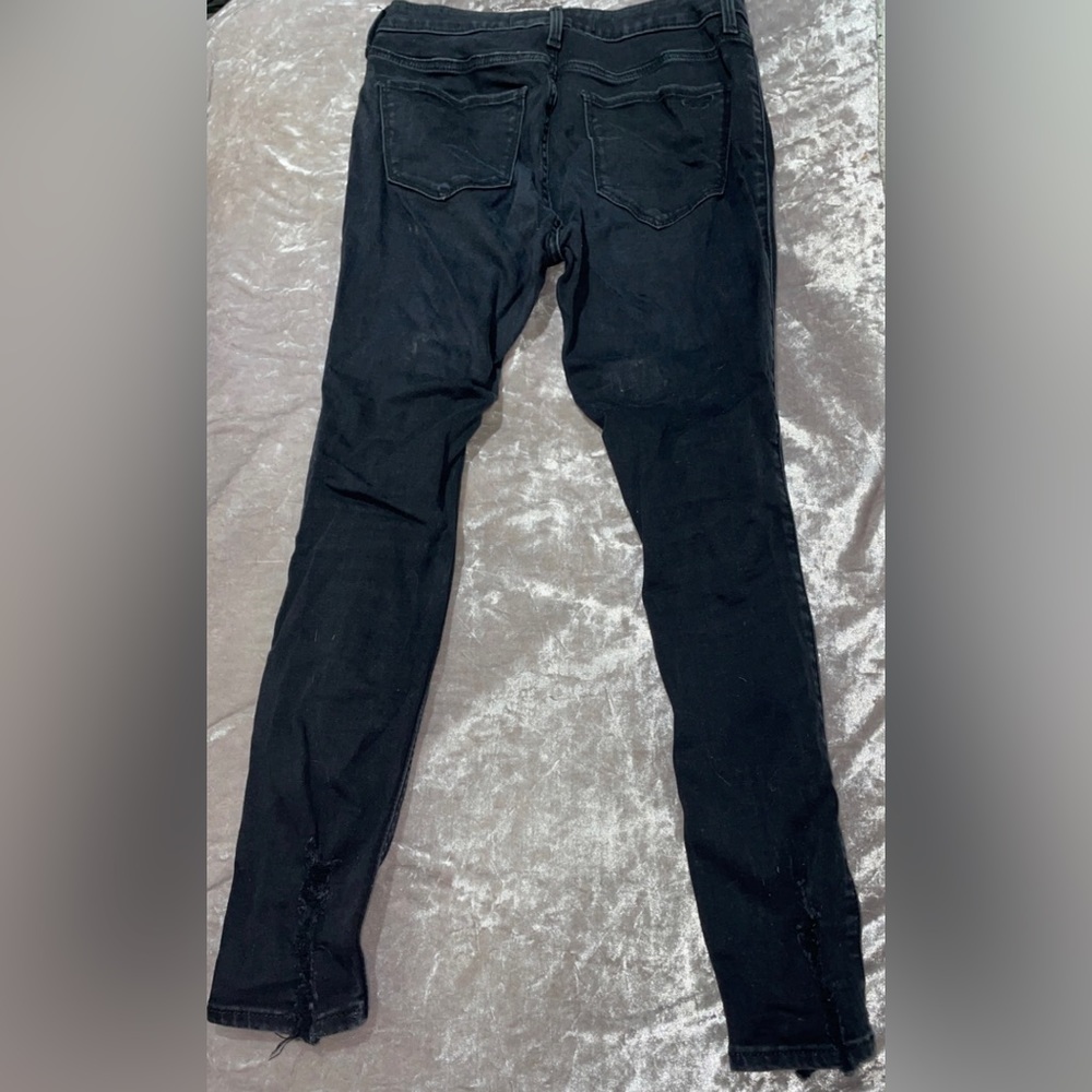 Hollister | Black Ripped Skinny Jeans
